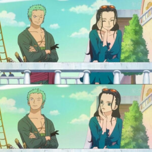 索隆和罗宾的互动 one piece - 高清图片,堆糖,美图壁纸兴趣社区