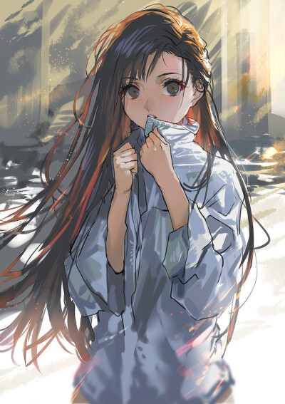 #少女# 画师：卵の黄身