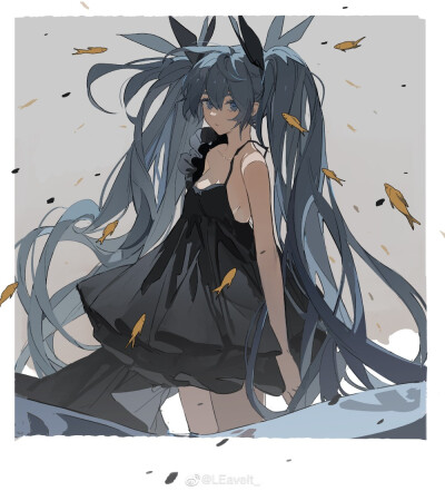 画师水印
miku