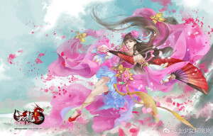 琉璃梳子抚青丝