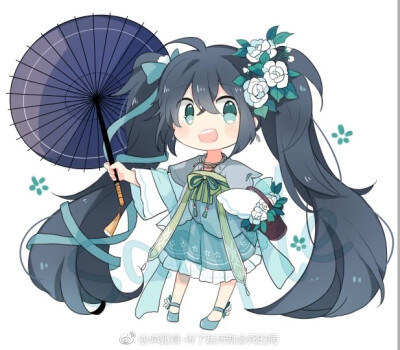 Q版大眼萌妹 初音未来