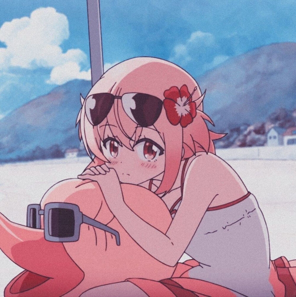 敲可爱の卡通萌妹头像ฅ ˘ฅ̀