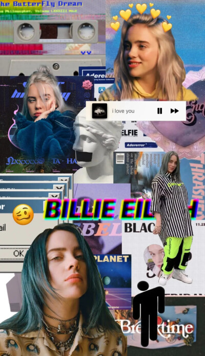 明星壁纸（Billie Eilish）