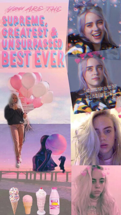 明星壁纸（Billie Eilish）