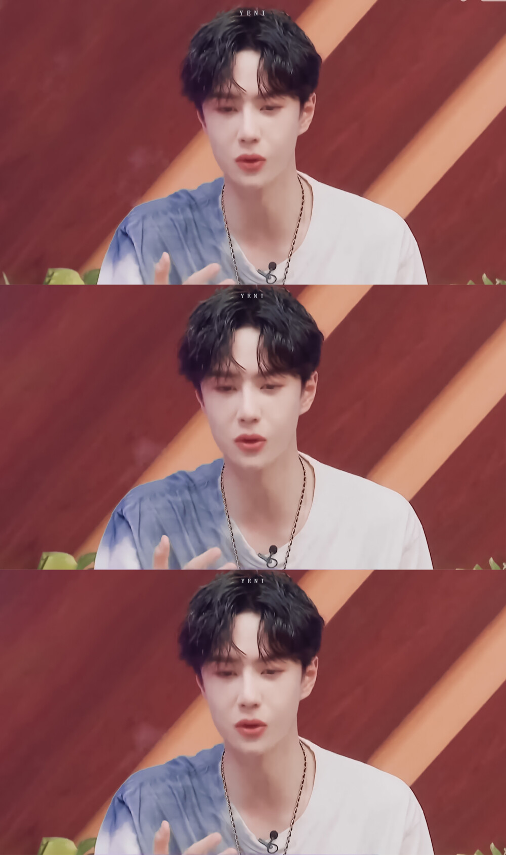 王一博 粉嫩奶盖# 吸一口奶盖～ cr:logo