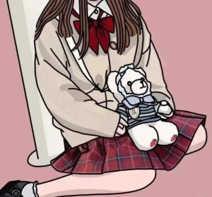 JK动漫下半身头像（2）