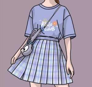 JK动漫下半身头像（2）