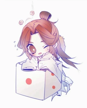 天官賜福　ぼてぢゅうコラボ　アクリルスタンド　ミニキャラ　謝怜　花城 謝 憐 q 版 アニメ-てんかんしふく-ミニアクリルスタンド 謝憐 並行