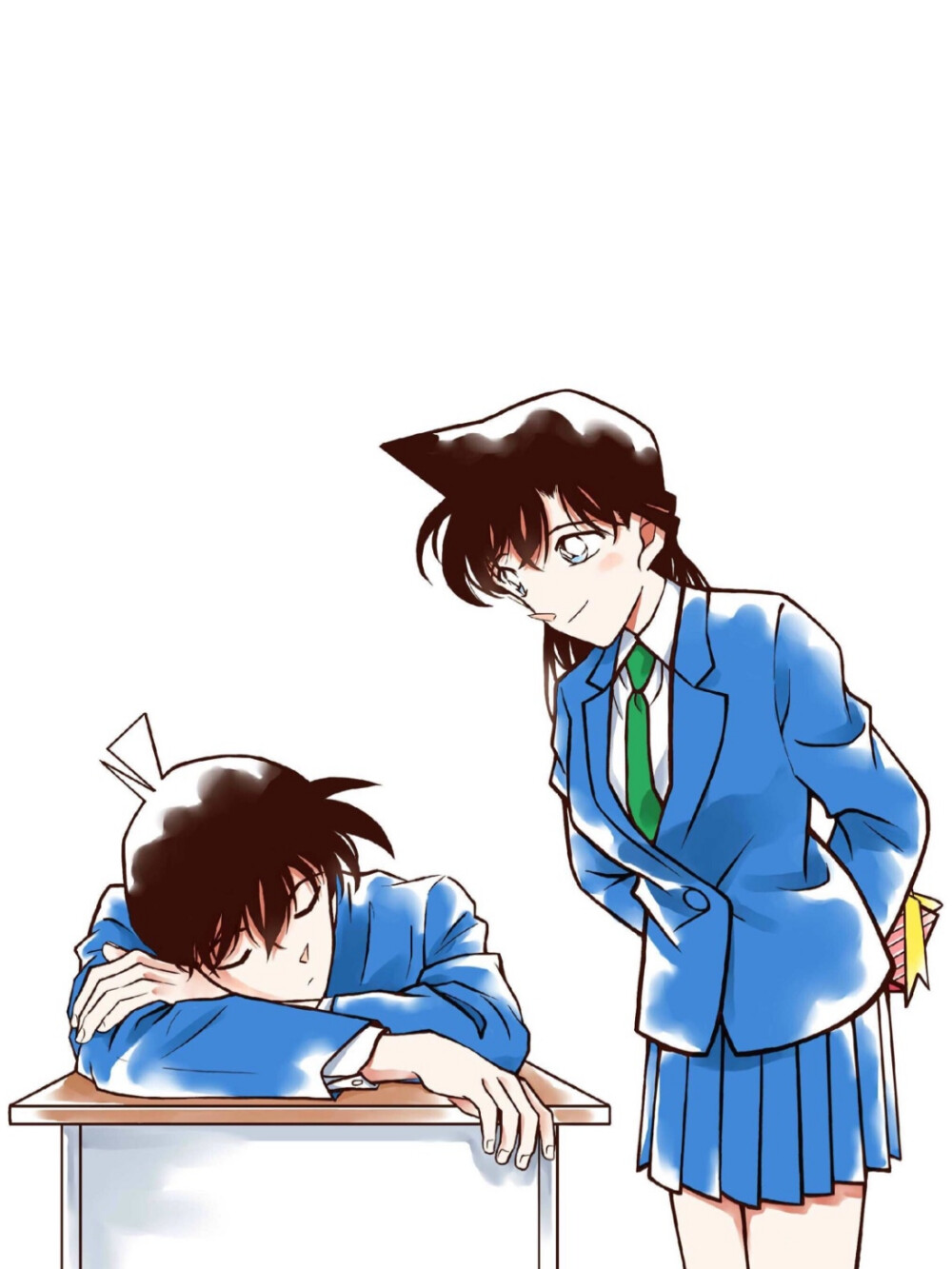 新一小兰名侦探柯南