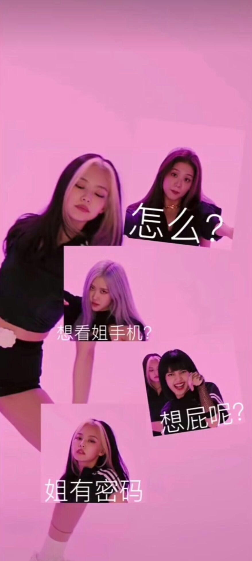 blackpink搞笑壁紙