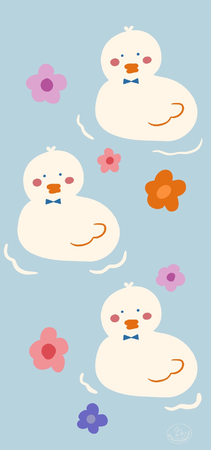 你好鸭～一只小鸭鸭～快来关注图源见水印… - 堆糖,美图壁纸兴趣社区