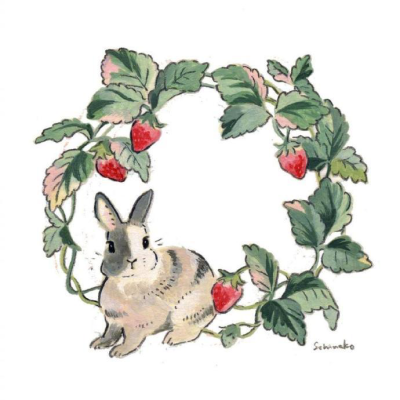 ·彩插集·
日本插画家:
森山功子（Schinako Moriyama）画的兔子 ​​​