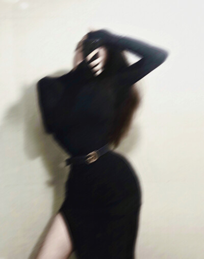 black dress