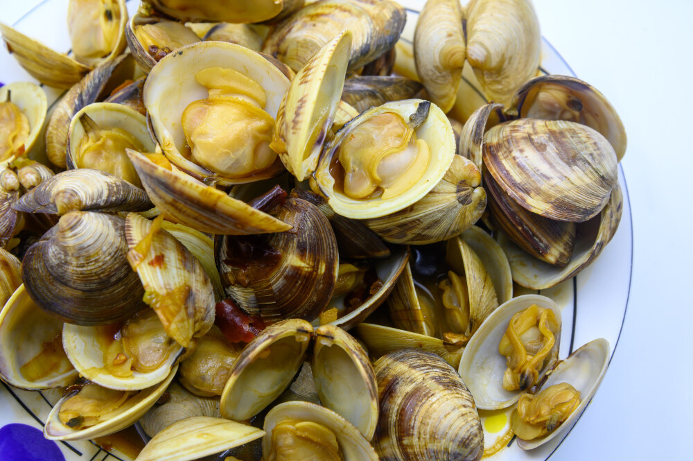 炒蛤蜊 蛤蜊 炒 炒菜 美食 食物 烹调 烹饪 容器 盘子 瓷盘 异形盘 白色瓷盘 圆盘子 静物 食品 中国 新鲜 特写 海鲜 贝壳 饮食 美味 形状 白色背景 摄影 亚洲 健康食物 海产 甲壳动物 有机食品 食物状态 营养 饮食文化 健康食品 海蛤 膳食 户内 主题 贝类 红辣椒 尖椒 绿色食品
