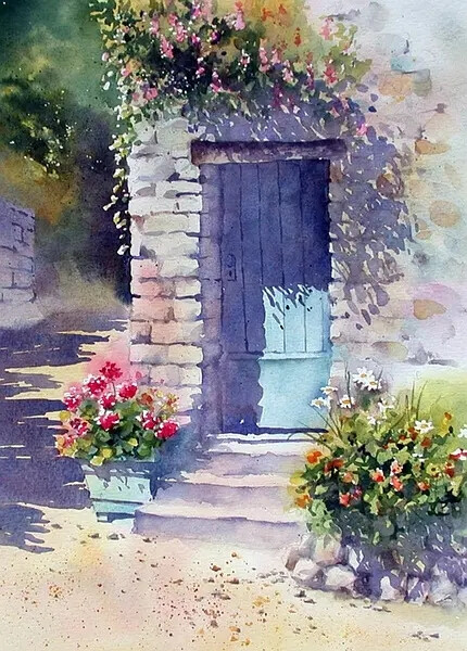 Ann Mortimer 水彩画