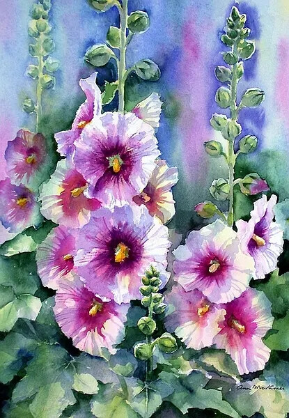 Ann Mortimer 水彩画