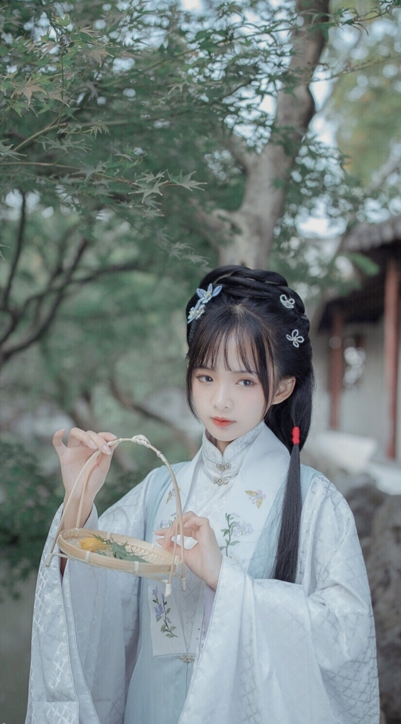 汉服，古风，写真，清新，唯美，女头，背景，壁纸，古风壁纸，古风背景，美女壁纸 ，美女头像，by❀.ʚ楼语烟ɞ.