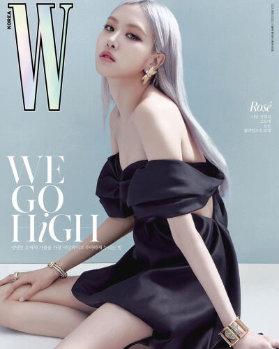 朴彩英(Rosé)×TIFFANY&CO×W Korea10月号四封面 ​​​