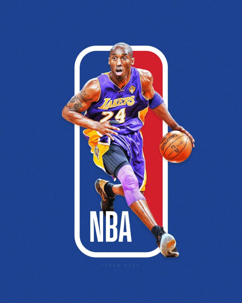 NBA logo 科比