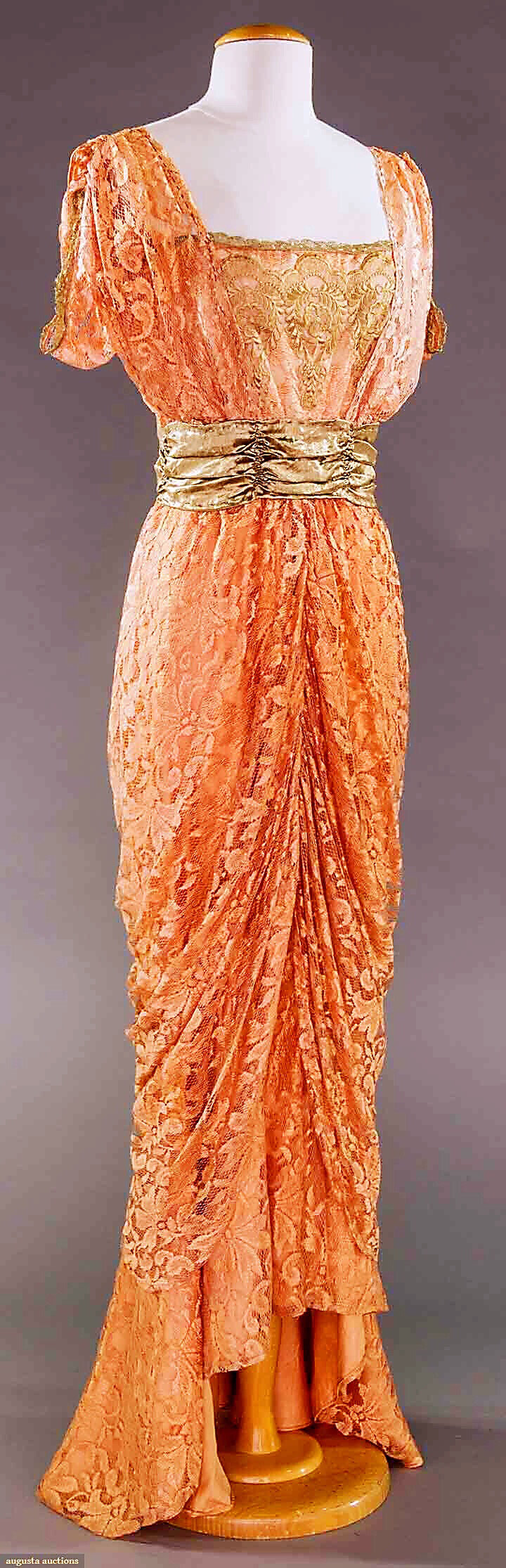 1910-1912左右的晚礼服 