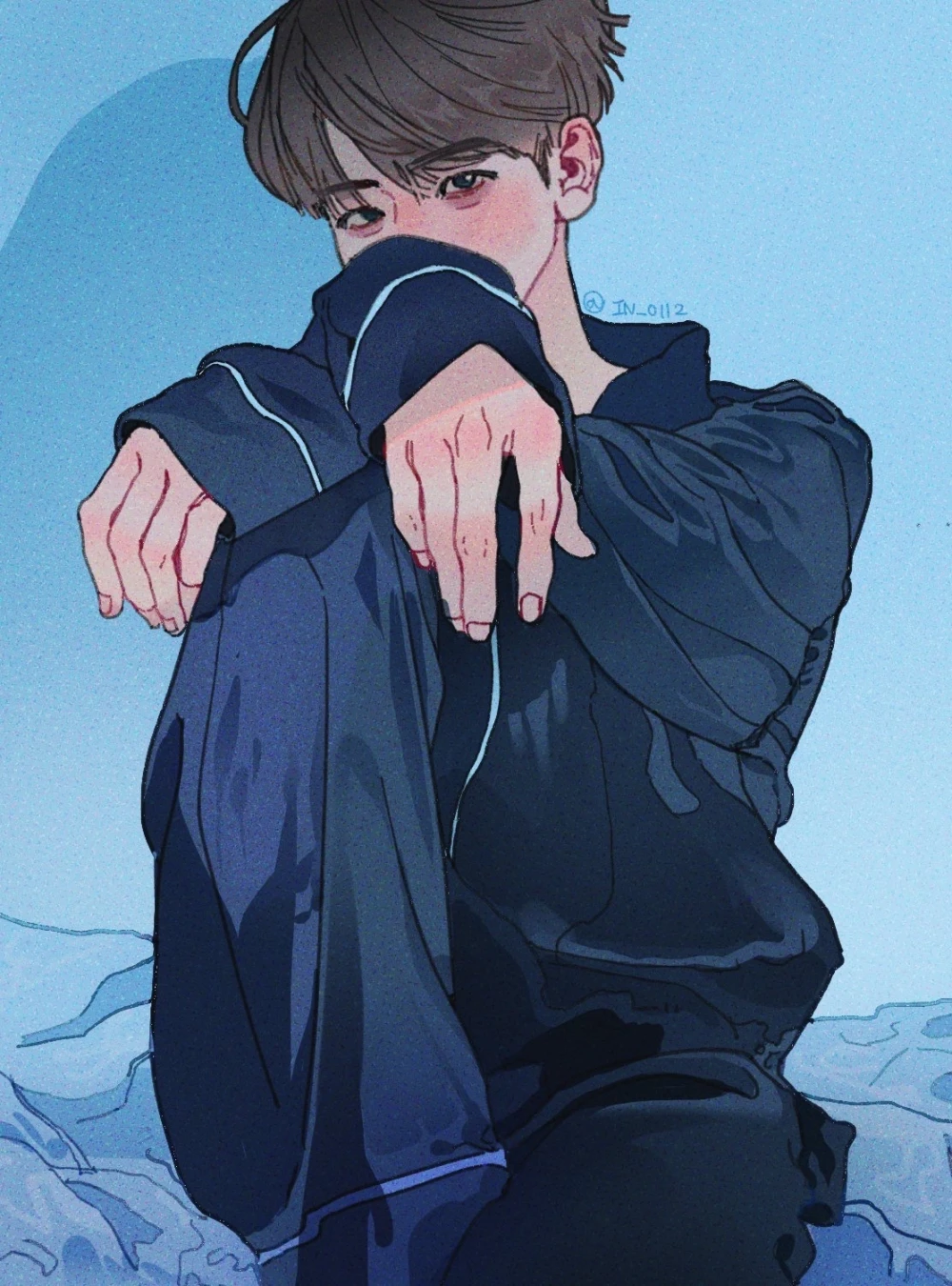 边伯贤饭绘 fanart 漫画 手绘@i