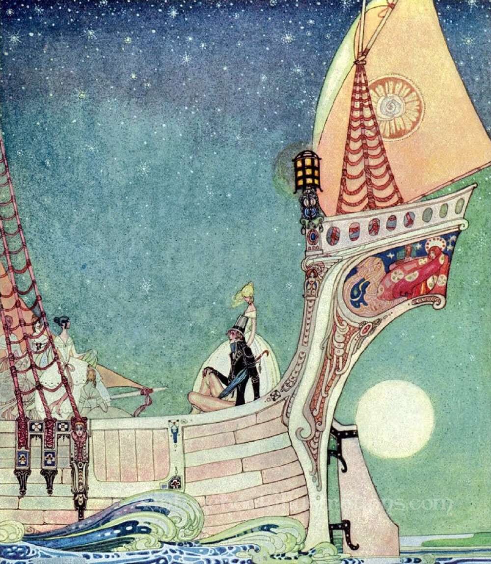 Kay Rasmus Nielsen (March 12(th),1886–June 21(th),1957) was a Danish illustrator who was popular in the early 20th century.