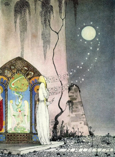 Kay Rasmus Nielsen (March 12(th),1886–June 21(th),1957) was a Danish illustrator who was popular in the early 20th century.