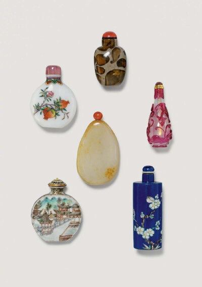 The Antique snuff bottles