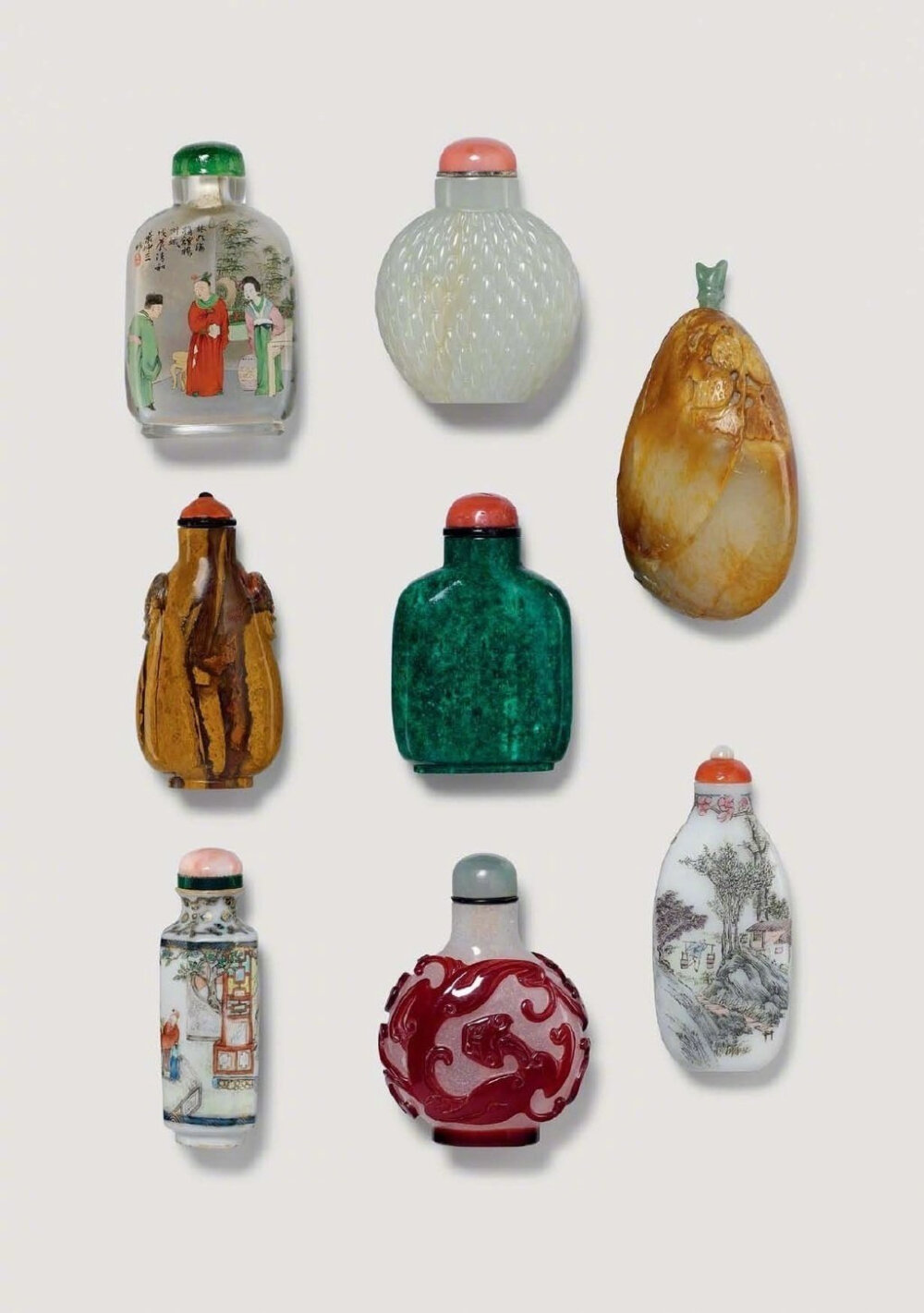 The Antique snuff bottles