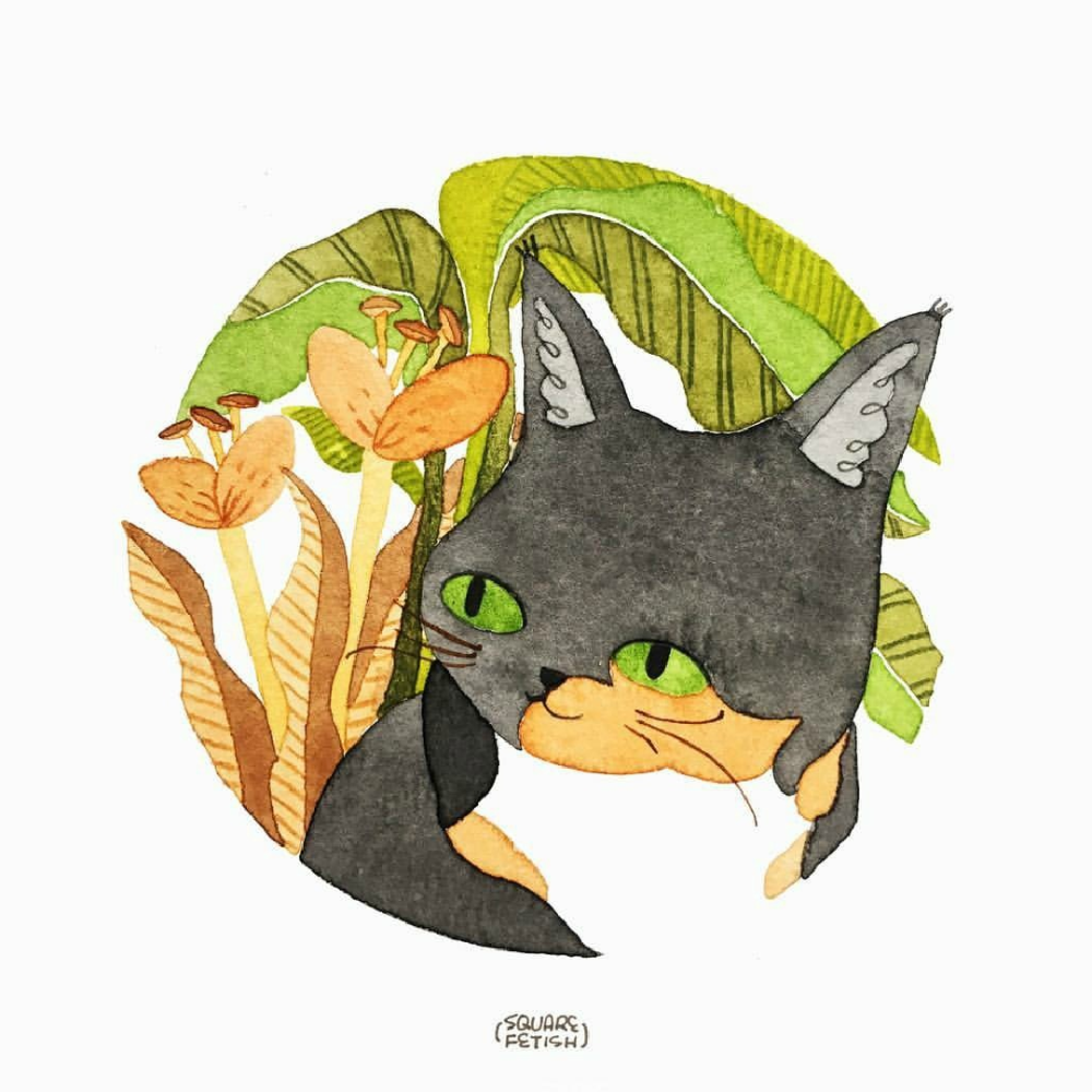 可爱的猫！
by squarefetish ​ ​​