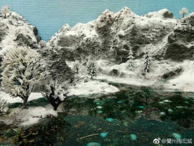景观模型 雪域风景
雪山风貌 喜欢静距离观看这一滩清泉 喜欢宝石绿的水 身临其境 乐在其中