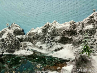 景观模型 雪域风景
雪山风貌 喜欢静距离观看这一滩清泉 喜欢宝石绿的水 身临其境 乐在其中