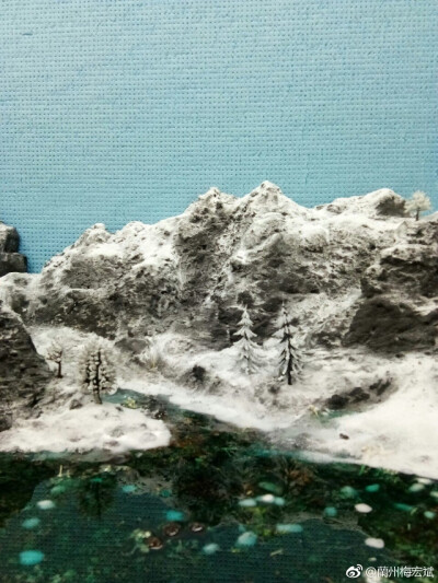 景观模型 雪域风景
雪山风貌 喜欢静距离观看这一滩清泉 喜欢宝石绿的水 身临其境 乐在其中