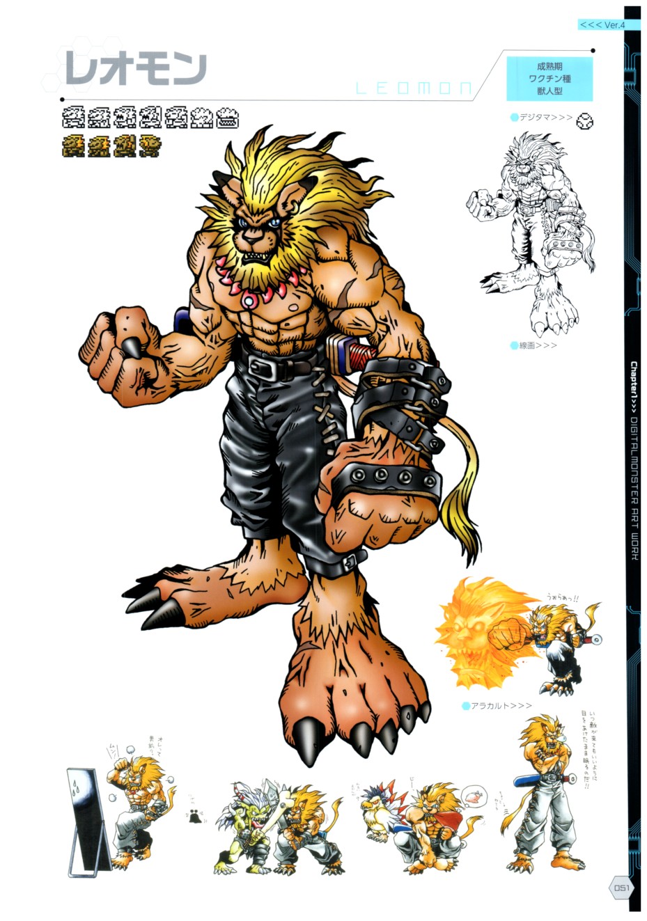 艾力兽2成熟期狮子兽兽王拳