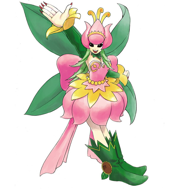 种子兽41完全体花仙兽x抗体花仙炮