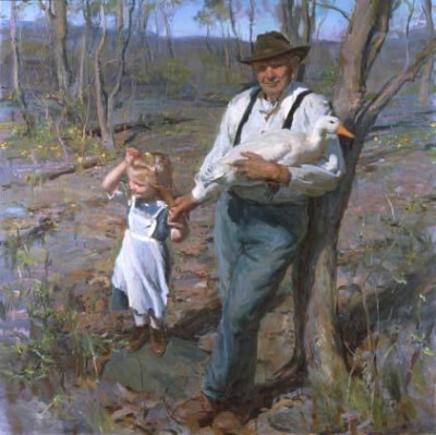 美国画家Daniel F.Gerhartz 出生于1965年。自幼立志学画，就读美国芝加哥艺术学院，他的作品具有浓厚浪漫写实主义风格，表现题材广泛，犹以女性题材为最多，无论是日常生活中休息，沉思的少女还是牧场田园诗般的风景…