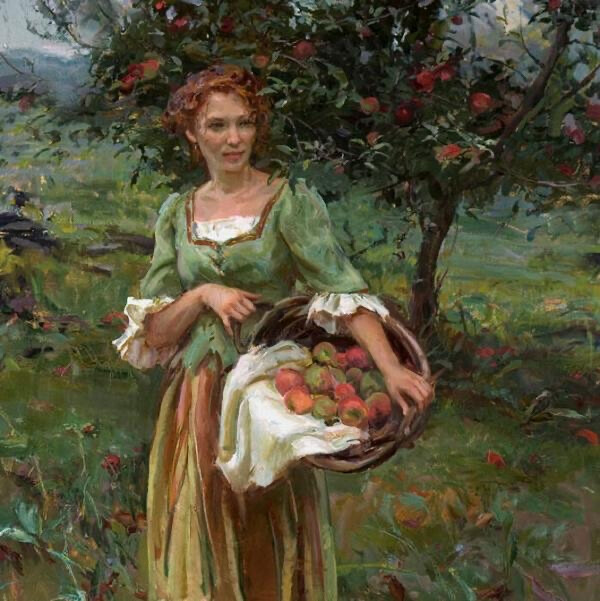 美国画家Daniel F.Gerhartz 出生于1965年。自幼立志学画，就读美国芝加哥艺术学院，他的作品具有浓厚浪漫写实主义风格，表现题材广泛，犹以女性题材为最多，无论是日常生活中休息，沉思的少女还是牧场田园诗般的风景和人物都令人印象深刻。