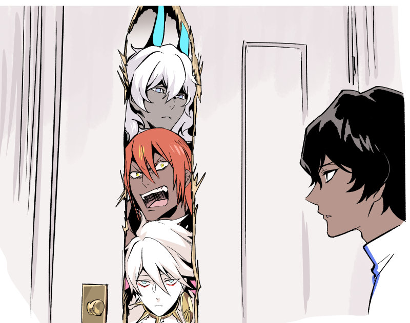 黑贞：在画了在画了！