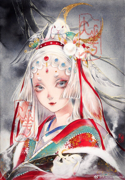 （古风美人）绘师：大花huamama