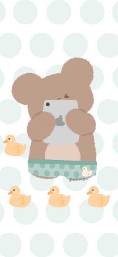 小熊壁纸 cr.小熊代言人