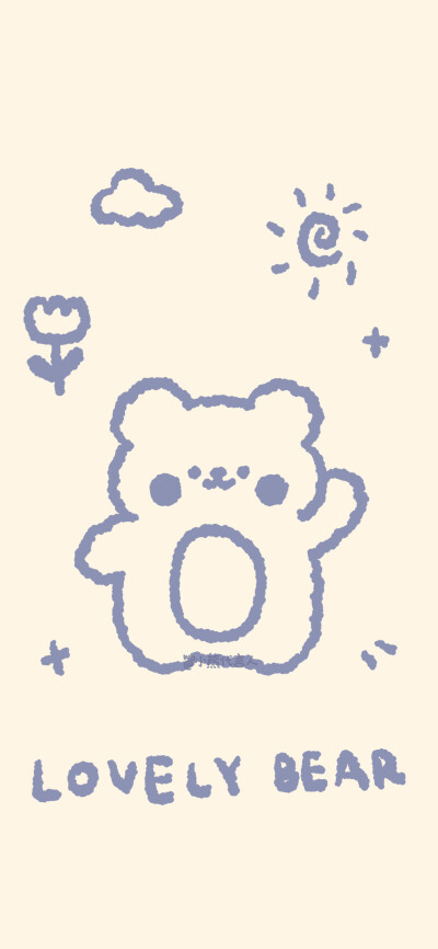 小熊壁纸 cr.小熊代言人