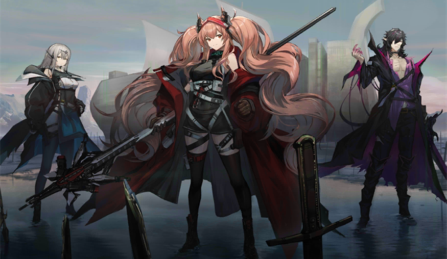 明日方舟皮肤海报