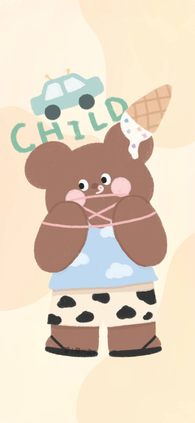 小熊壁纸 cr.小熊代言人