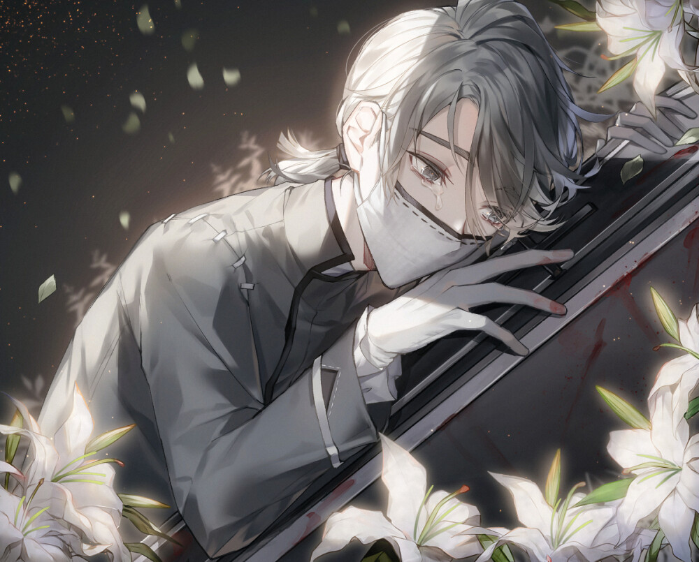 來自pixiv
作品標題：IdentityV 納棺師（ID：75128006）
畫師：あいるむ/お仕事募集中（ID：3885672）