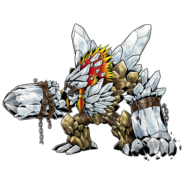 狒狒岩兽2完全体戈格玛兽巨人磨碎机