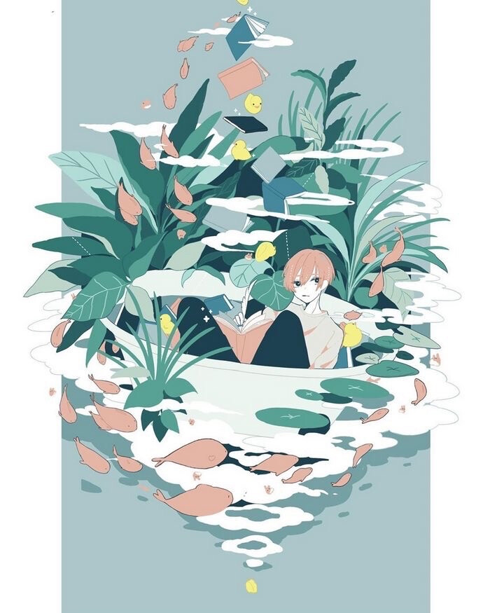 治愈壁纸图 来自堆糖菲一般猫