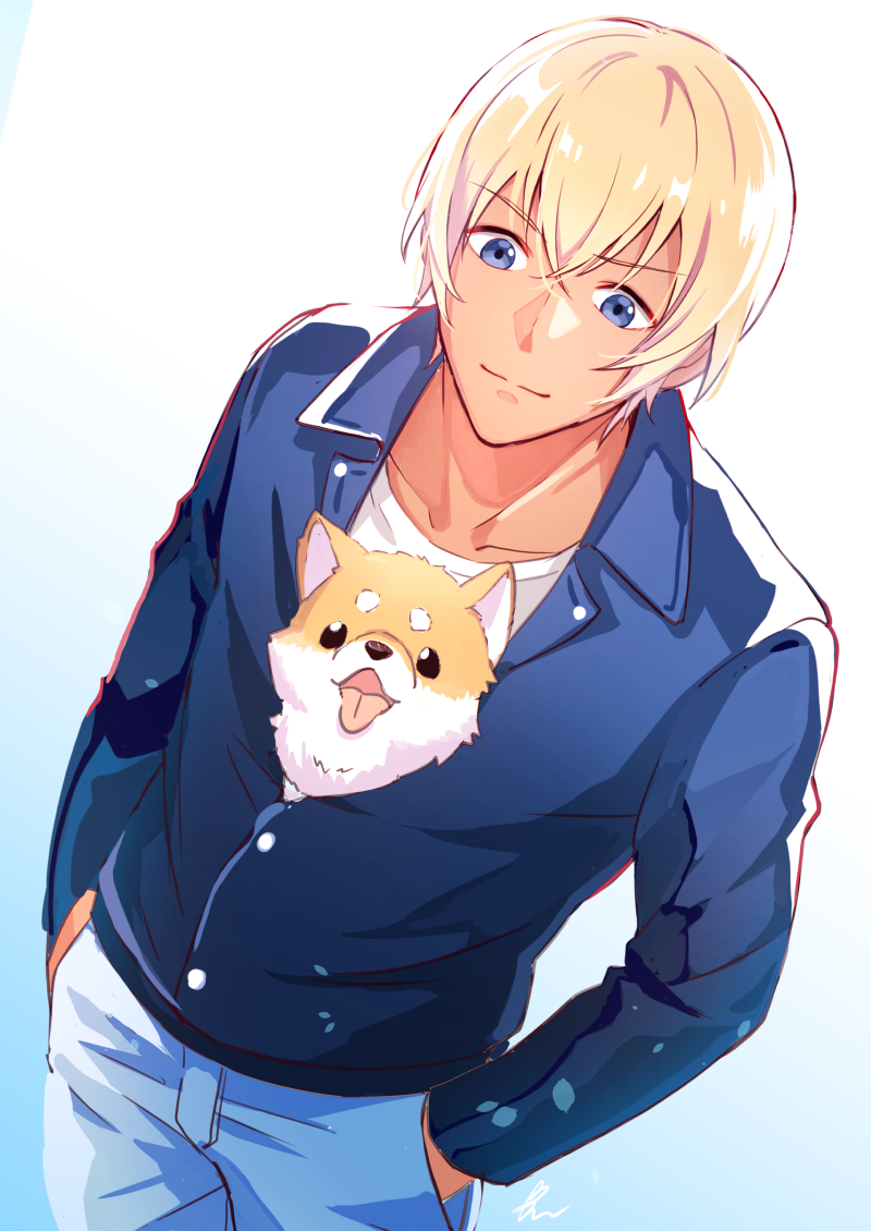 名侦探柯南安室透降谷零波本bourbon安室哈罗