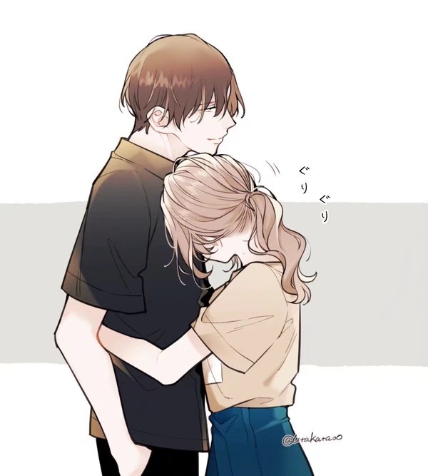 小情侣之间的kiss太甜了我的妈