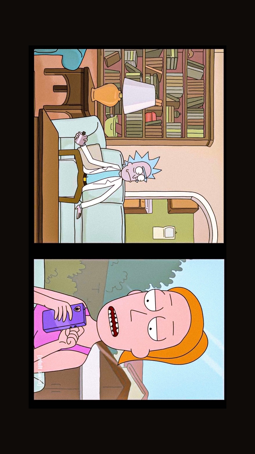 瑞克和莫蒂 微博 侵删