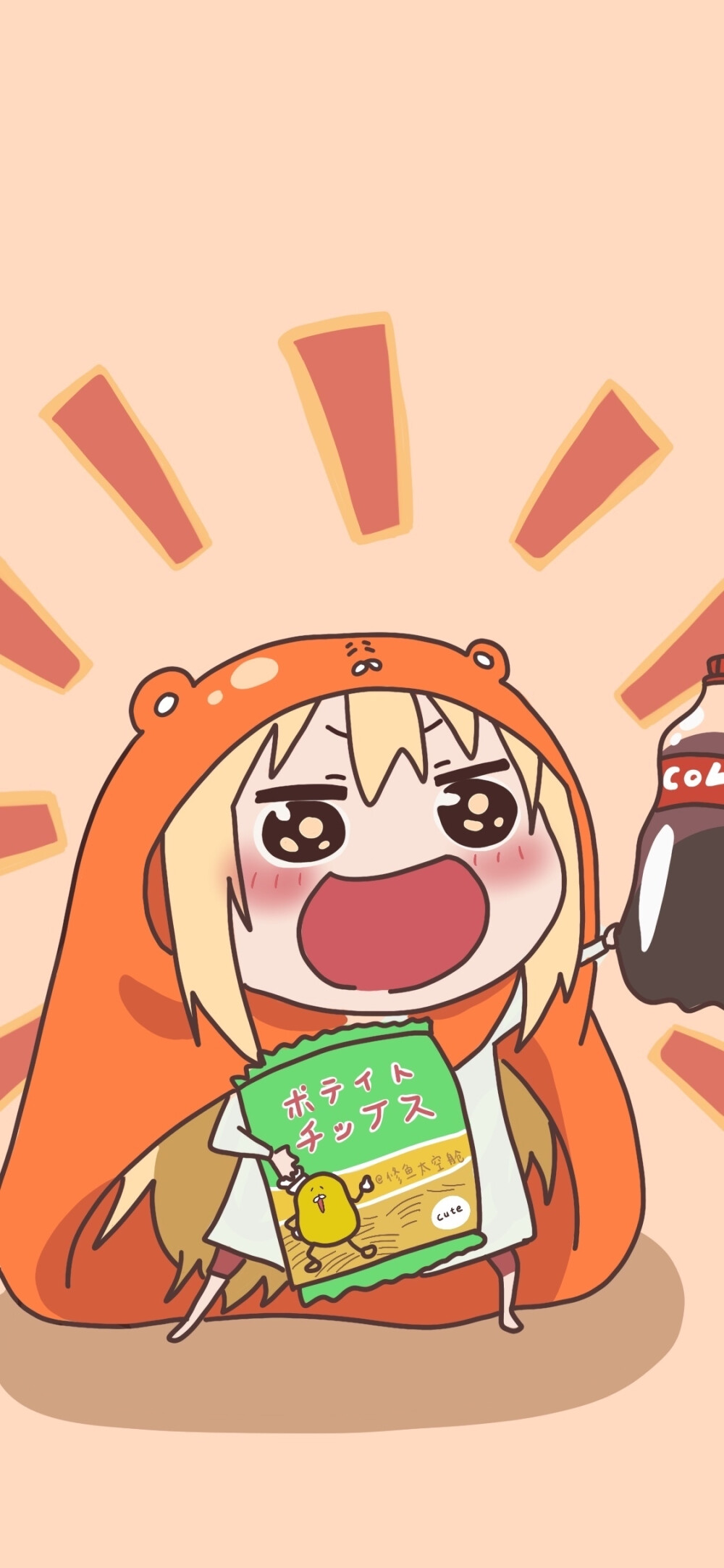 动漫壁纸 - cr:@见水印 渐变纯色/手绘壁纸/聊天背景/小清新ins/油画